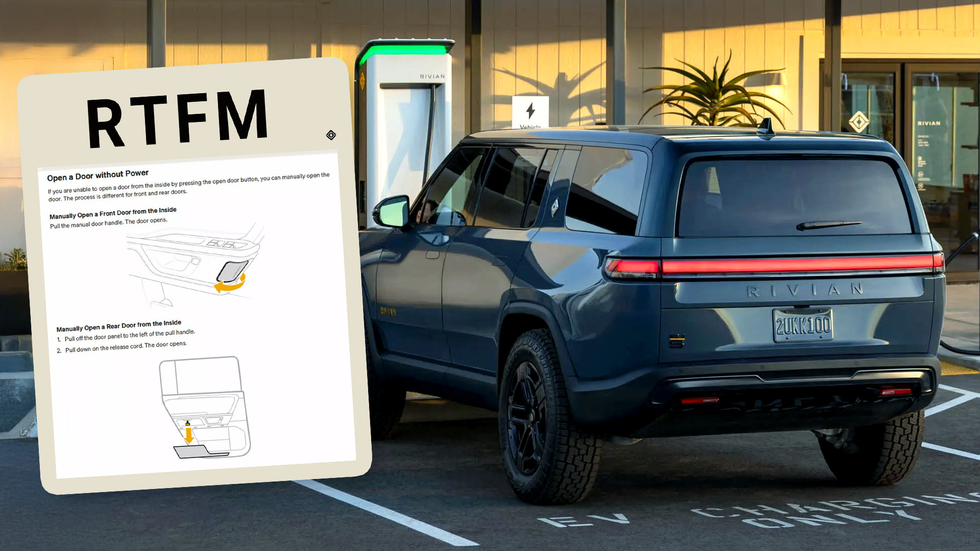 A Rivian R1S Started Smoking As Driver Felt ‘Trapped’ Inside, Couldn’t Open Doors