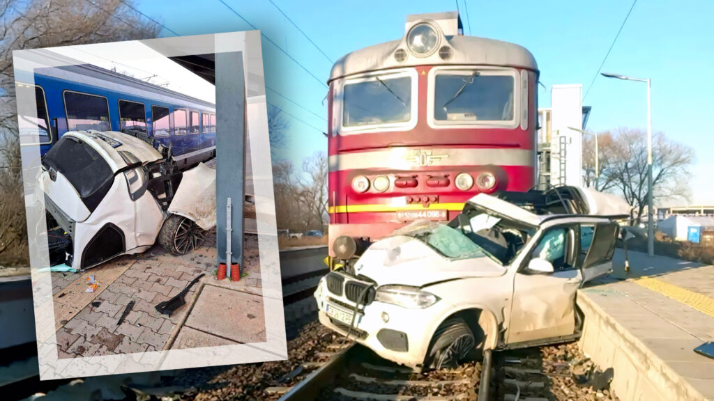  BMW Split In Half By Train, Driver Somehow Cheats Death