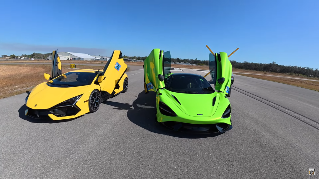  Lamborghini Revuelto Vs McLaren 765LT Drag Race Is A Riot