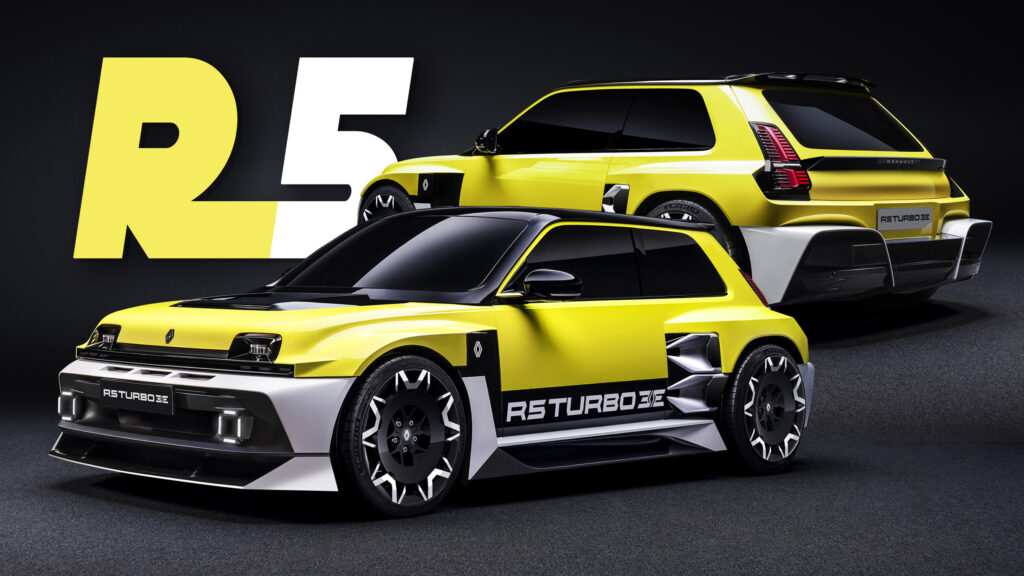 Renault 5 Turbo 3E Is An Electric Hyper Hatch With Over 500 HP