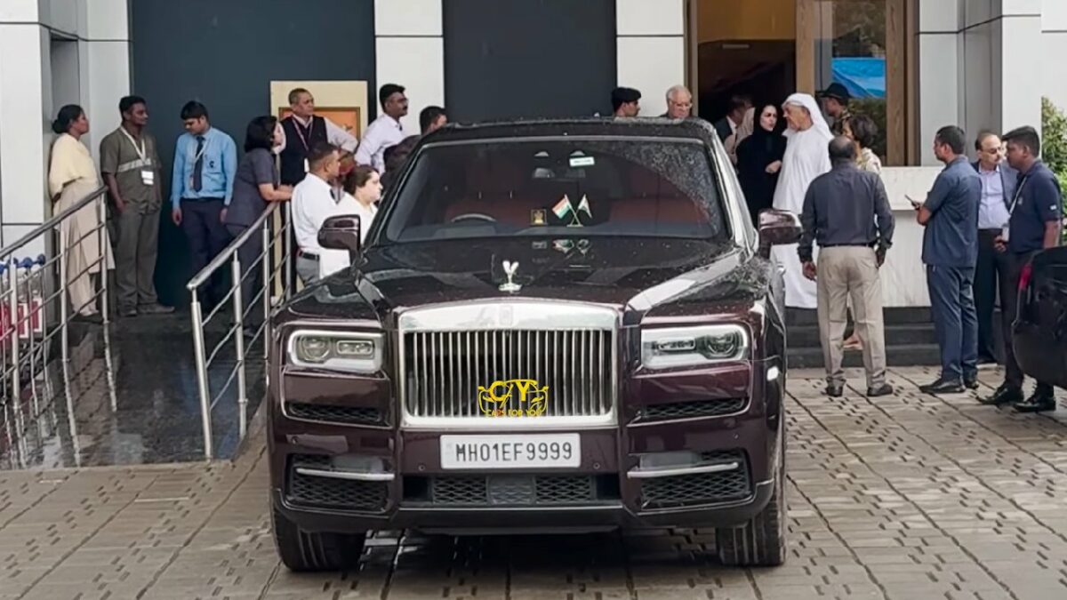 Rolls Royce Cullinan of Isha Ambani